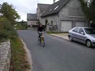 Cabrage en velo de Gwen