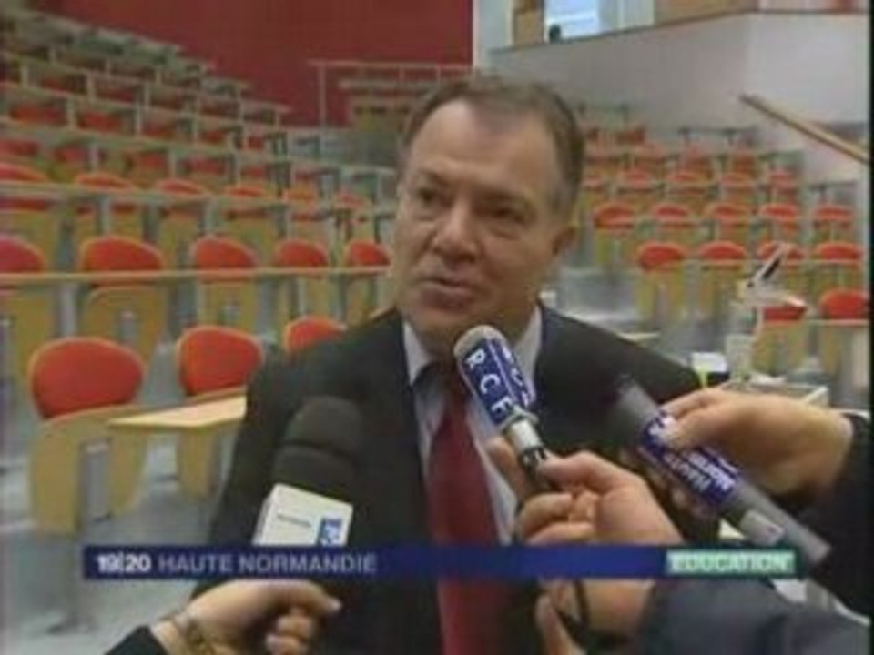 hausse des étudiants dans l'académie de Rouen