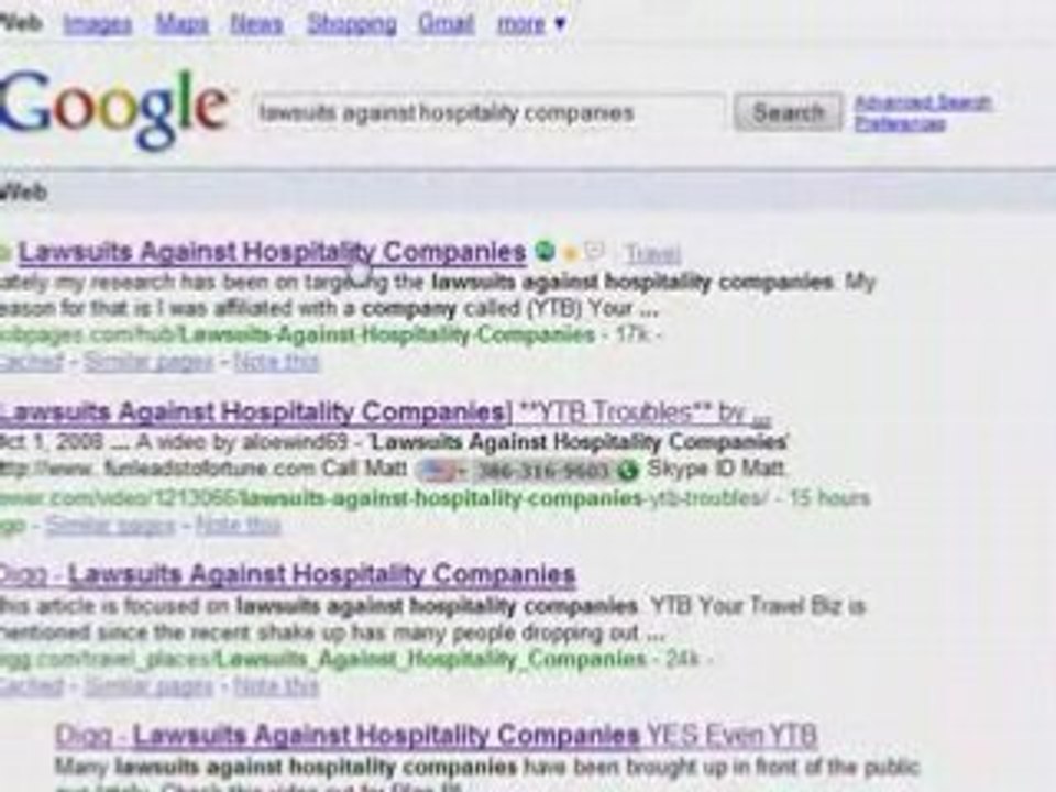 '(1st Page Placement) **Google**