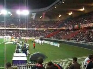 Psg_grenoble mi-temps tour d'honneur orange