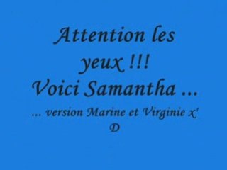 Moi et Marine Samantha