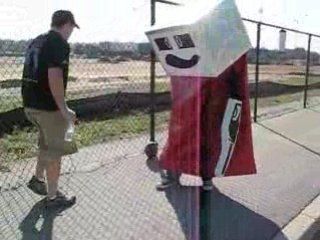 Pumpy Tries Football - ND Tailgating