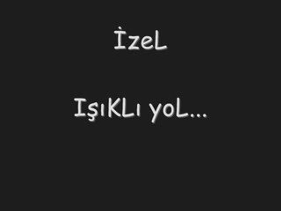 İzel - Işıklı Yol www.webalem.net