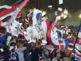 SUPORTER PSG kayserispor UEFA AUTEUIL ENTRER DES JOUEURS