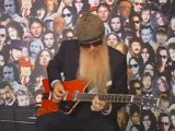 Billy Gibbons  gives a blues guitar lesson
