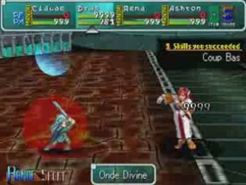 Star Ocean 2 : Dias vs Indalecio