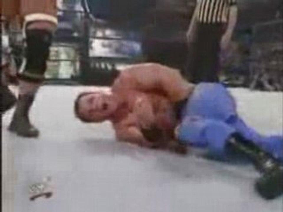 Jericho vs Benoit vs Stone Cold King of the ring 2001 part 1