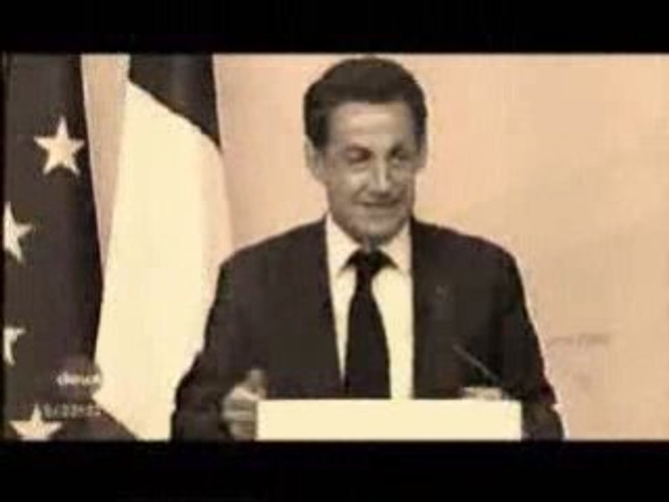 Sarkozy ivre au G8 - Humour version Bourvil