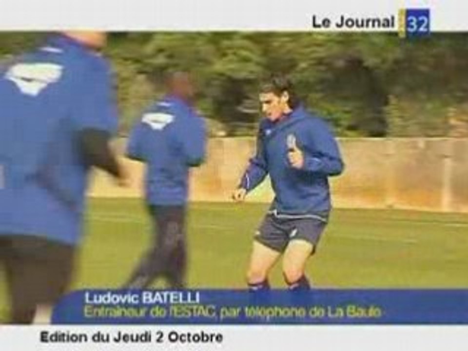 Foot : Troyes - Angers, L'ESTAC se prépare à La Baule