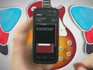 Nokia 5800 XpressMusic Input methods on the