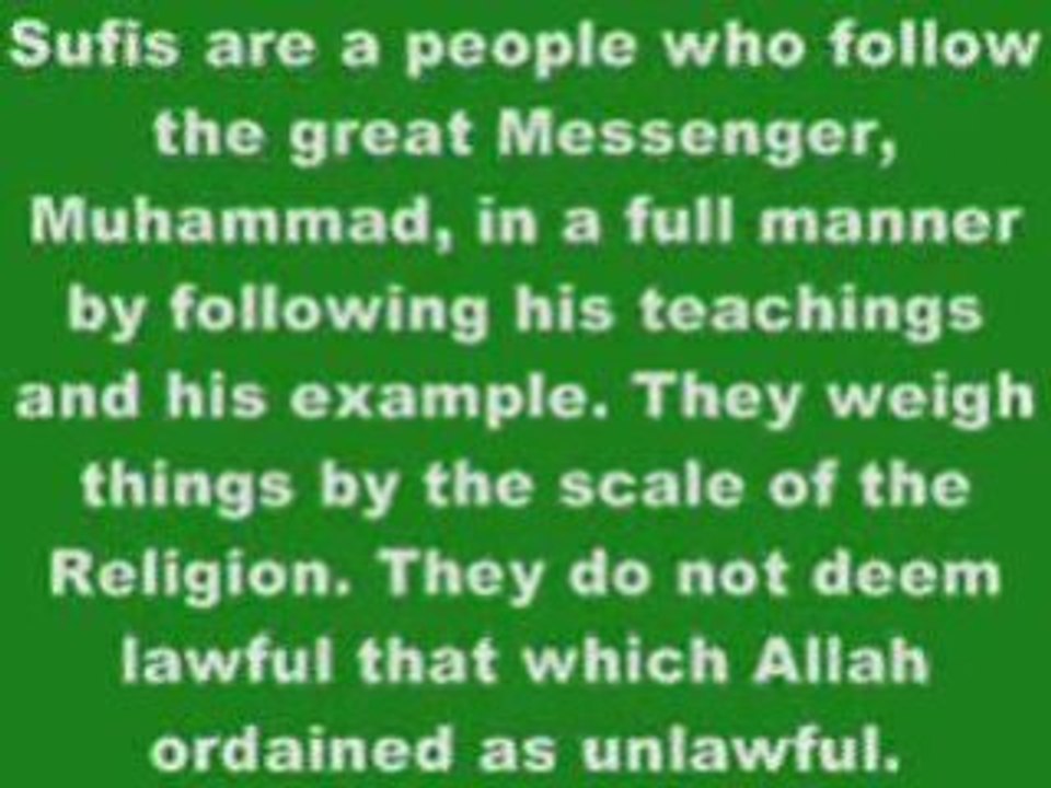 Sufism - learn the true Islamic sufi way