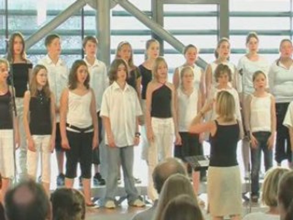 La mer chorale du collège otfried de Wissembourg
