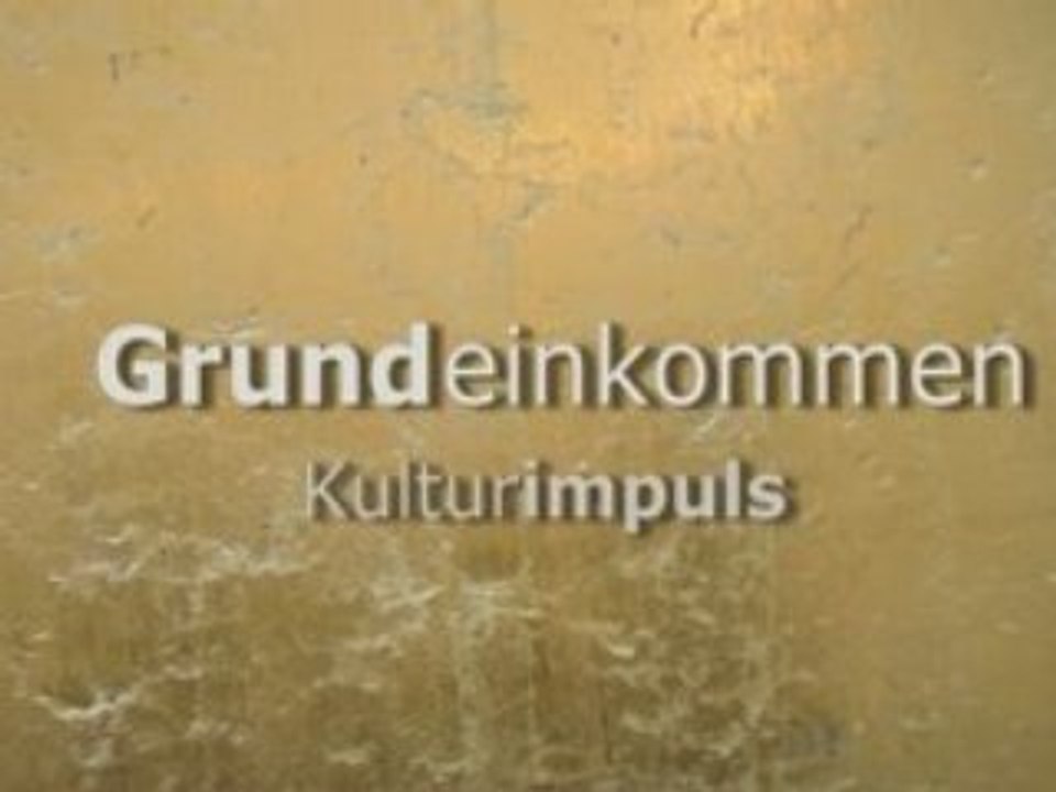Grundeinkommen - Ein Film-Essay