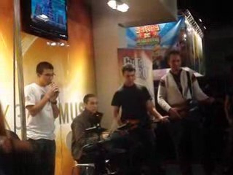 guitar hero au salon du jeu vidéo