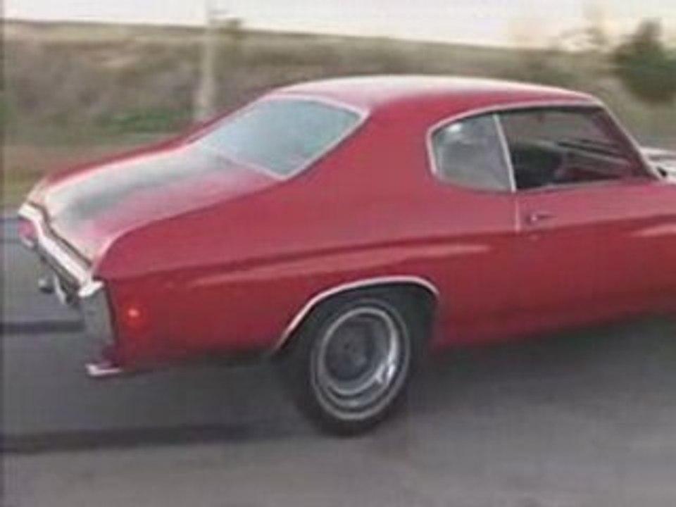 Burnout chevelle ss