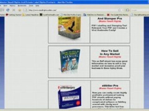 Free Master Resell Rights And Private Label Rights Products