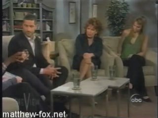 Matthew Fox on The View (2004)