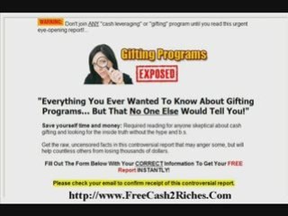 Cash Gifting Programs Exposed!