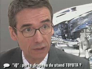 Mondial de l'auto - Interview Philippe Boursereau(Toyota iQ)