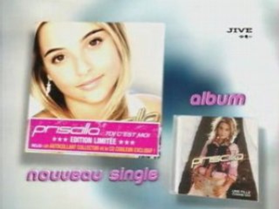 Priscilla - [197] - Publicité - Single Toi c'est moi