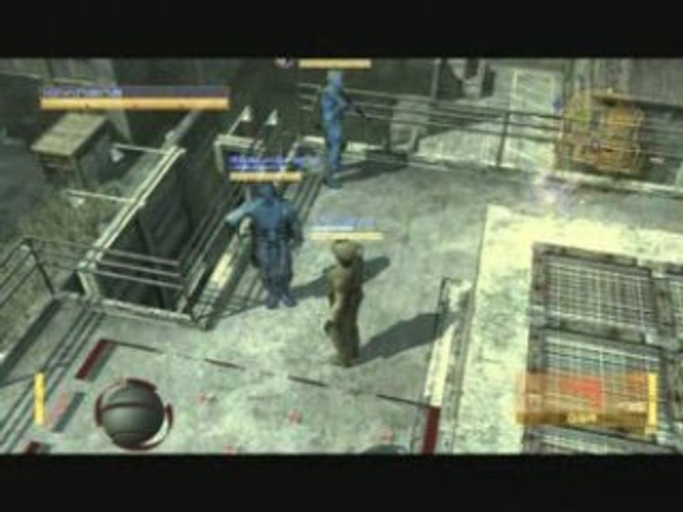 ingame Metal Gear Online "infiltration en équipe"