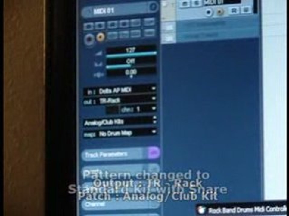 Rock Band Drums Midi Controller video Dailymotion