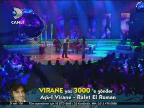 BEYAZ SHOW RAFET EL ROMAN- SINEM DUET