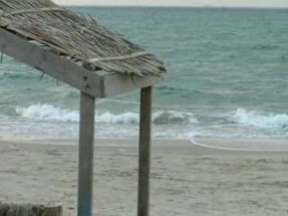 Sunset over the Mediterranian Sea in Tunisia