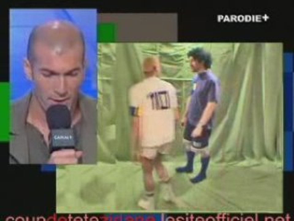Zidane interview exclusive sur son coup de boule