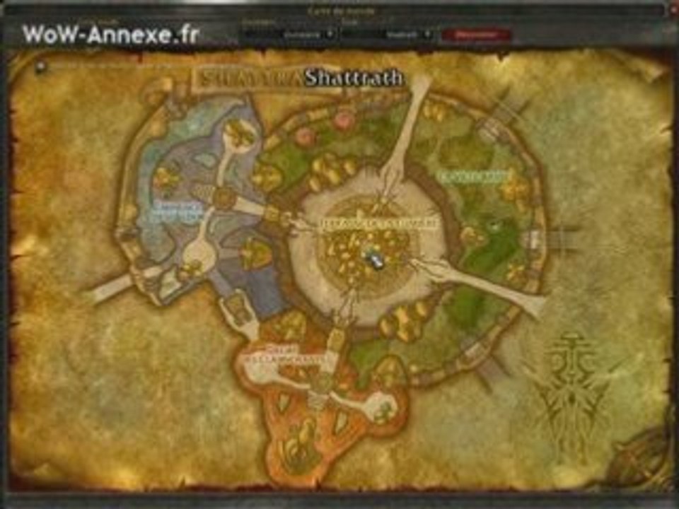 WoW : Shattrath capitale de World of Warcraft