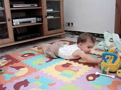 Le début du quatre pattes