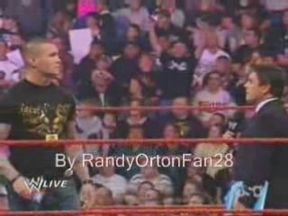 Randy Orton Interrupts Mike Adamle 29/09/08