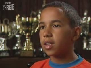 Lewis Hamilton as a kid