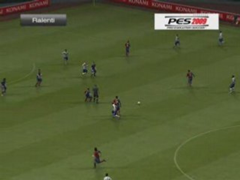 Deuxième but rooney 2-0 contre barcelone (PES09)