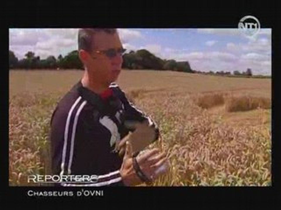 Crop-circles - reportage TV France - (1)