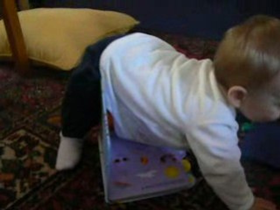 Gabriel et son livre !