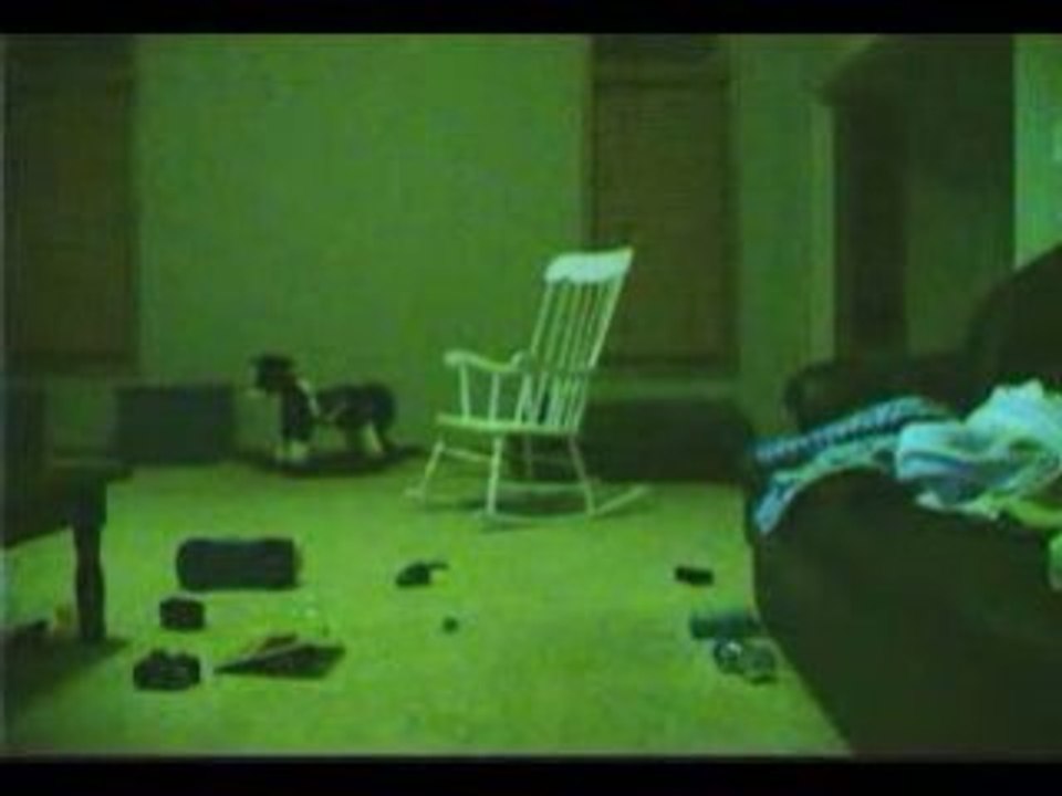 Ghost caught on tape