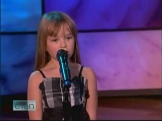 Connie Talbot on Ellen 2008