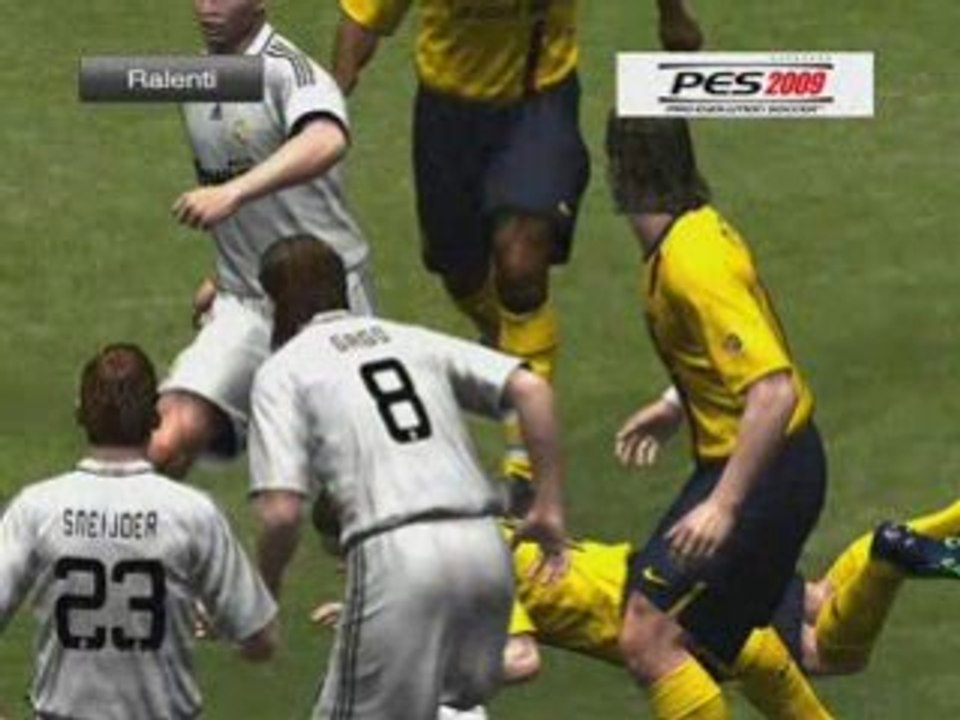 Morceau de match Barca - Real (PES09)