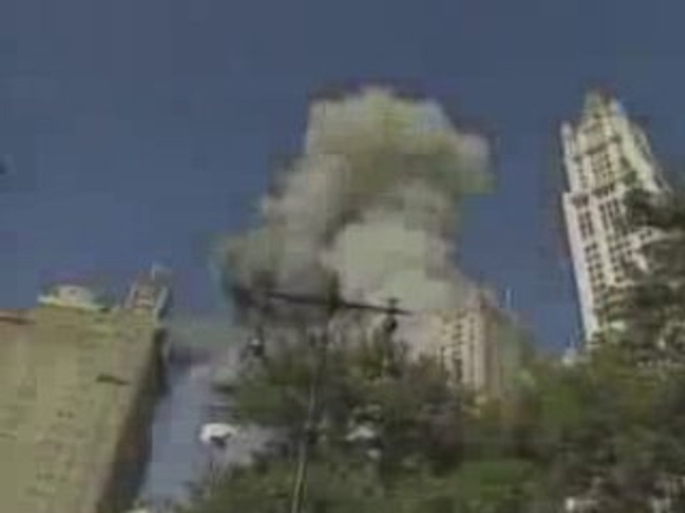 Exclusive video du premier crash sur le WTC