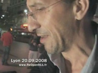 ReOpen911 à Lyon, 20 Septembre 2008