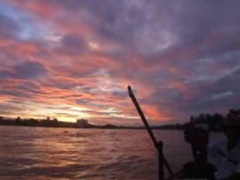 Sunrise, Mekong Delta, Vietnam