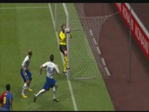 PES 2009 Demo, bug