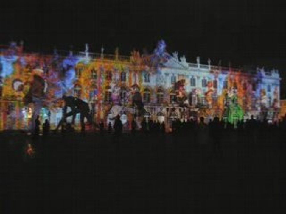 Photos son et lumière place Stanislas Nancy 2008