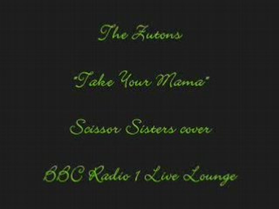 The Zutons - Take Your Mama - LIVE LOUNGE