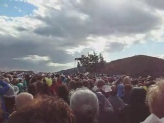 tuttosamo.it: la madonna dello scoglio salutata dai fedeli