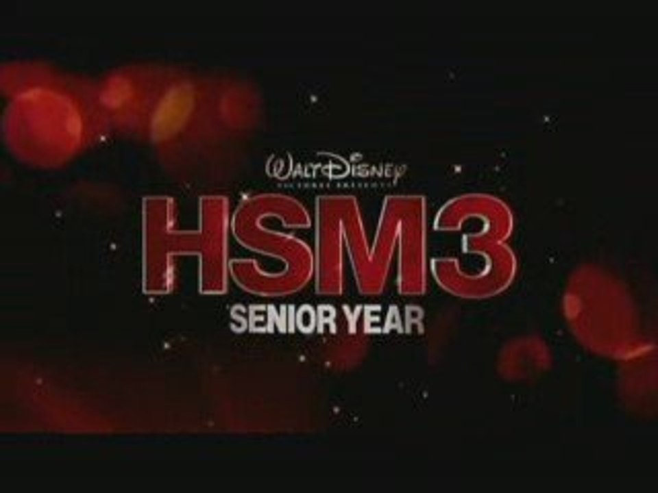 Walt Disney High School Musical 3 Senior Year Trailer
