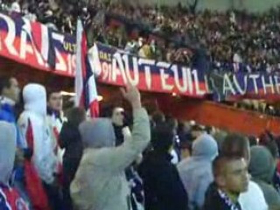 PSG - auteuil vs autentiks echange