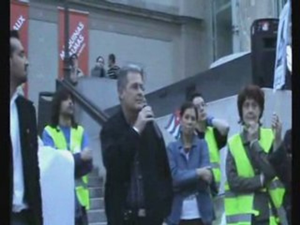 Manifestación por los 5 Madrid 4 oct 2008