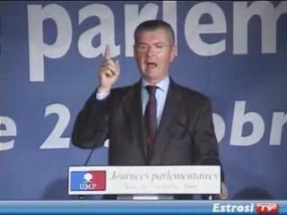 Christian ESTROSI journées parlementaires de l’UMP